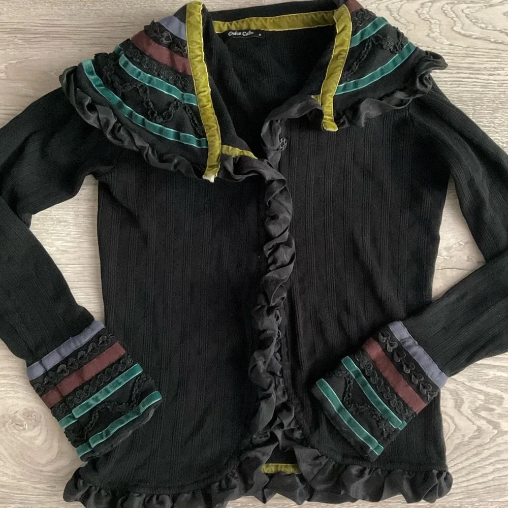 Dolce Cabo long sleeve cardigan sweater - Picture 3 of 8